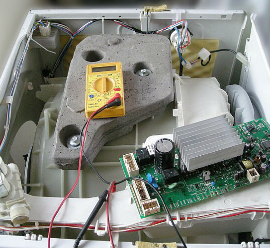 Ремонт модуля стиральной машины